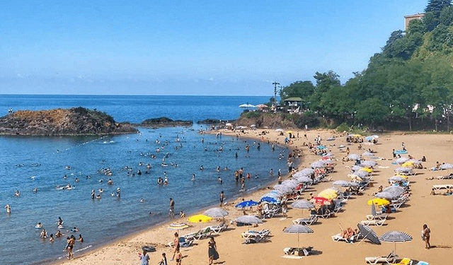 Giresun’un plajlarında deniz suyu temiz çıktı