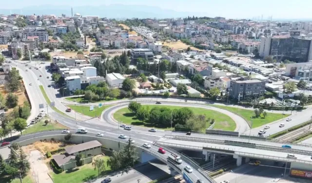 Bursa'da Filament kavşağı güvenli ve konforlu hale geldi