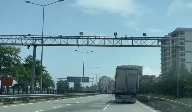 Karadeniz Sahil Yolu’nda trafik EDS ile güvende