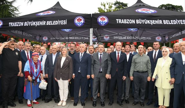 Başkan Genç " Madalyamız Trabzon'umuzun Onur nişanesidir"