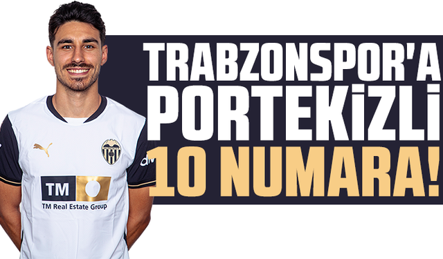 Trabzonspor'a Portekizli 10 numara!