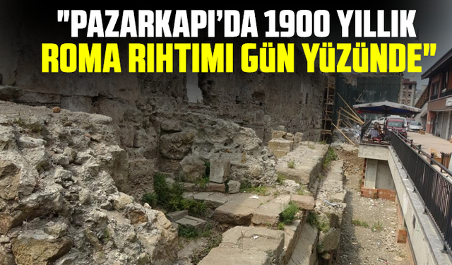 "Pazarkapı’da 1900 Yıllık Roma Rıhtımı Gün Yüzünde"