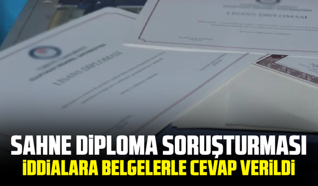 DMM sahte diploma iddialarına belgeleriyle cevap verdi