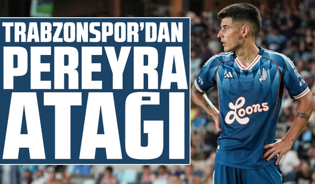 Trabzonspor’dan Pereyra atağı
