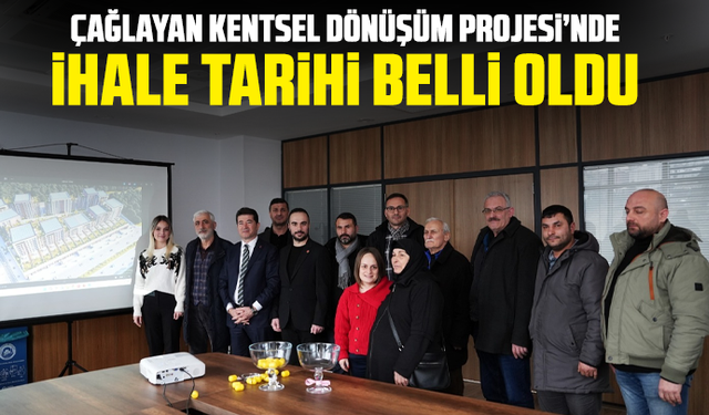 Çağlayan Kentsel Dönüşüm Projesi’nde ihale tarihi belli oldu
