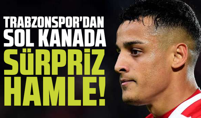 Trabzonspor'dan sol kanada sürpriz hamle!