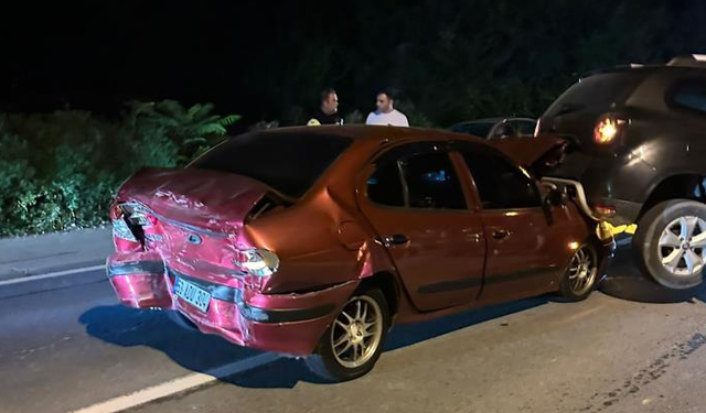 Rize'de zincirleme kaza: 5 yaralı