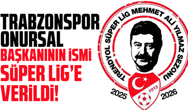 Süper Lig'de yeni sezonun ismi açıklandı!