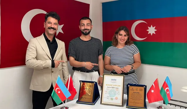 Azerbaycan Bakü'den Manisa'ya iki ödül