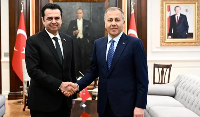 Bakan Yerlikaya, Pakistanlı mevkidaşını ağırladı