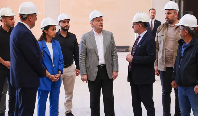 Başkan Pekyatırmacı ve Milletvekili Akyürek’ten saha ziyareti