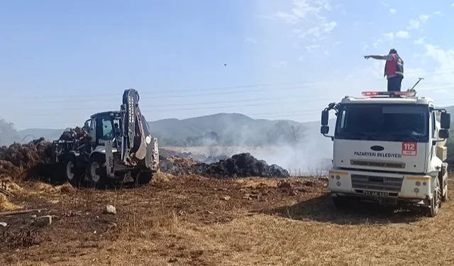 Bilecik Pazaryeri’nde aynı çiftlikte bir haftada ikinci yangın!
