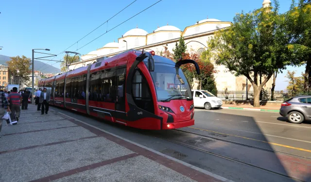 Bursa'da T1 tramvayına zorunlu ara!