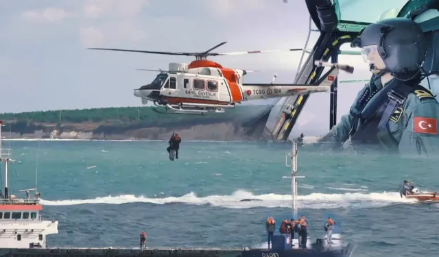 İlk kadın helikopter pilotu 7 denizciyi kurtardı! Tarih yazdı