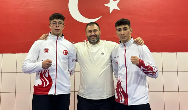 Konya Meramlı kick boksçular Avrupa yolunda