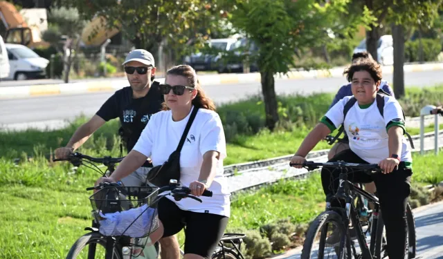 Manisa Akhisarlılar sağlıklı yaşama pedal çevirdi