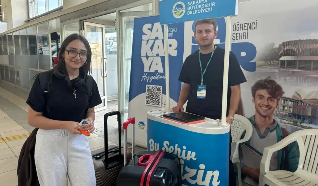 Sakarya’da üniversite öğrencilerine sıcak karşılama