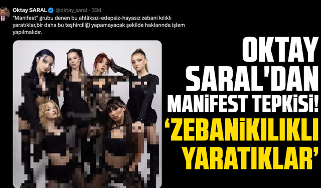 Oktay Saral'dan Manifest tepkisi! Zebani kılıklı yaratıklar