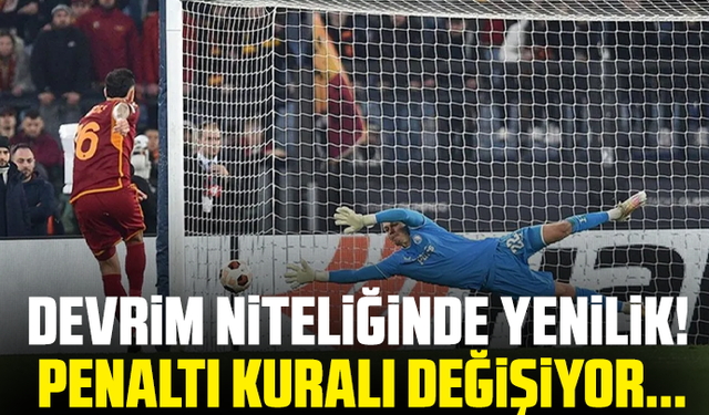 FIFA'dan yeni penaltı düzenlemesi