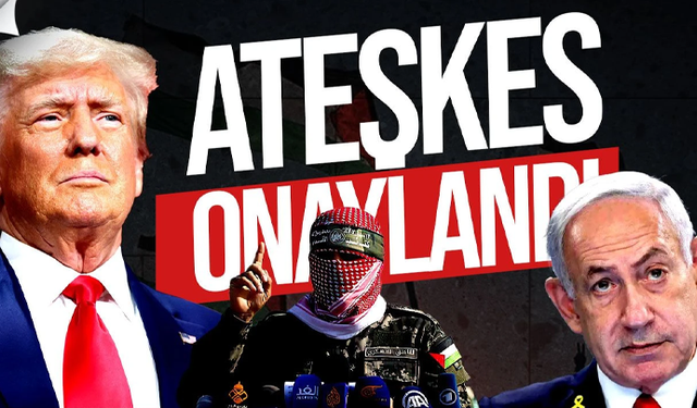 İsrail ve Hamas, Gazze'de ateşkes planında anlaşmaya vardı
