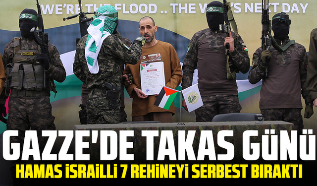 Gazze'de İsrailli esirlerin serbest bırakılmasına başlandı