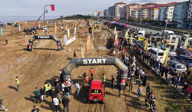 Trabzon'da Off-Road yarışları nefesleri kesti