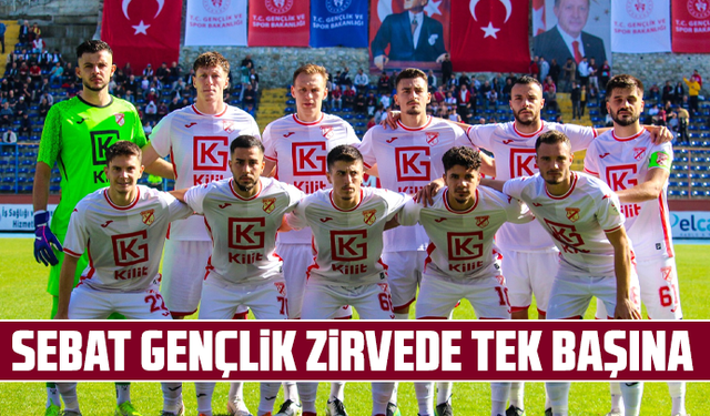 Sebat gençlik zirvede tek başına