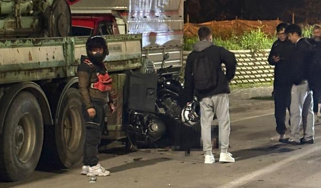 Amatör futbolcu motosiklet kazasında hayatını kaybetti
