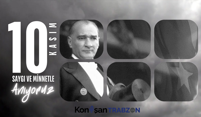 Gazi Mustafa Kemal Atatürk’ü aramızdan ayrılışının 87. yıl dönümünde saygı, özlem ve minnetle anıyoruz.