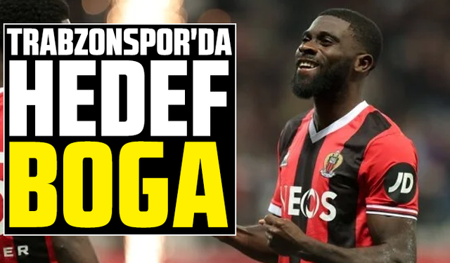Trabzonspor'da  hedef Boga