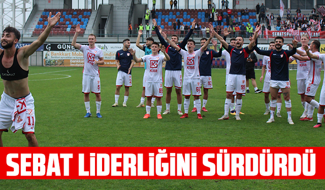 Sebat Liderliğini Sürdürdü