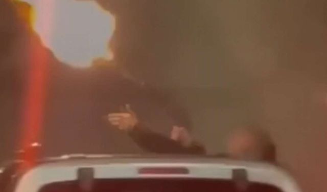 Trabzon’da seyir halindeki araçtan ateş açtılar: Jandarma yakaladı