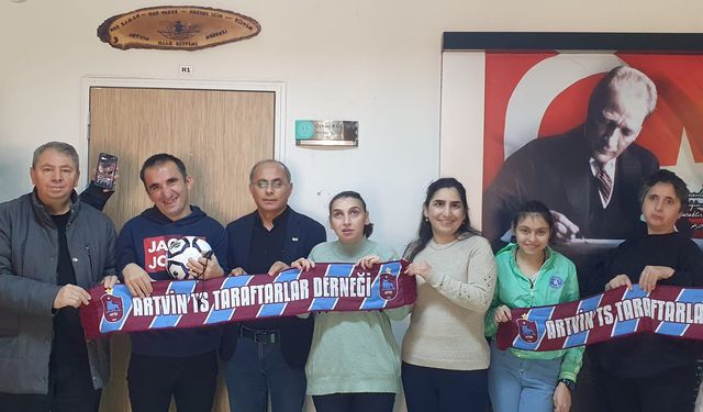 Artvin Trabzonspor Taraftarlar Derneğinden özel gereksinimli bireylere anlamlı ziyaret
