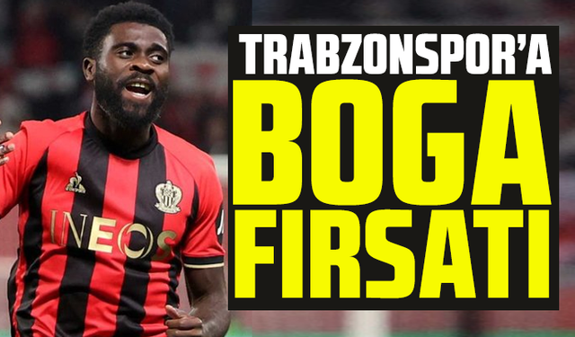 Trabzonspor’a Boga fırsatı