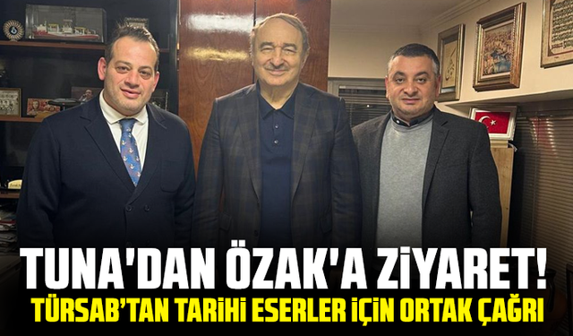 Tuna'dan Özak'a Ziyaret! TÜRSAB’tan Tarihi Eserler İçin Ortak Çağrı
