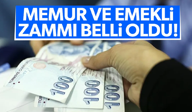 Emekli maaş zamları belli oldu!