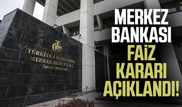 Yılın ilk faiz kararı açıklandı