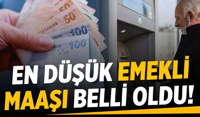 Kanun teklifi Meclis'e geliyor: En düşük emekli maaşı belli oldu