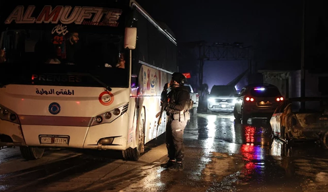 Halep'teki terör örgütü YPG/SDG'li son grup şehrin dışına tahliye edildi