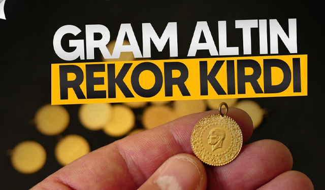 Haftanın ilk gününde altın tarihi zirvesine çıktı