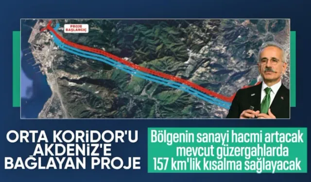 Abdulkadir Uraloğlu: Orta Koridor'u Akdeniz'e bağlayan projede inşaat başlıyor