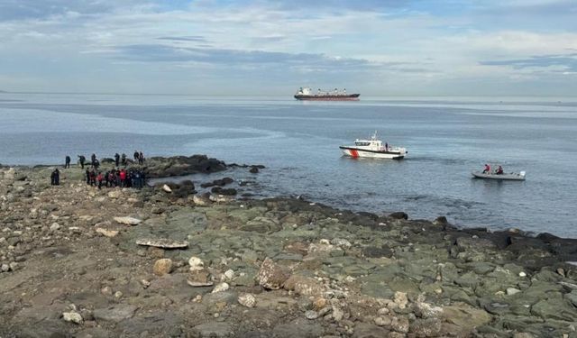 Trabzon'da denizde erkek cesedi bulundu