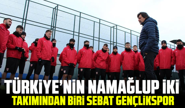 Türkiye’nin namağlup iki takımından biri Sebat Gençlikspor