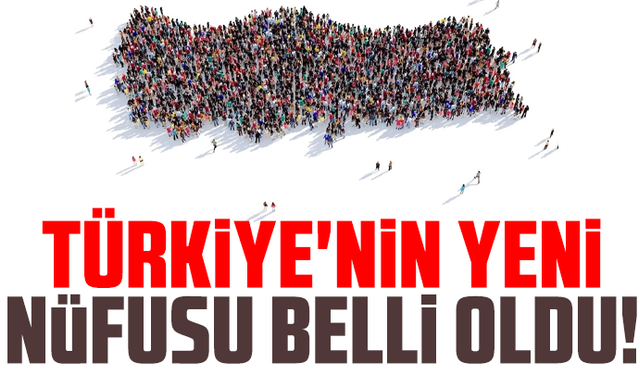 Türkiye nüfusu 86 milyon 92 bin 168 kişi oldu