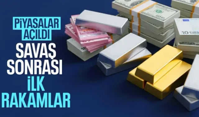 Altın ve döviz piyasaları artışta! İran'a saldırılar etkili oldu