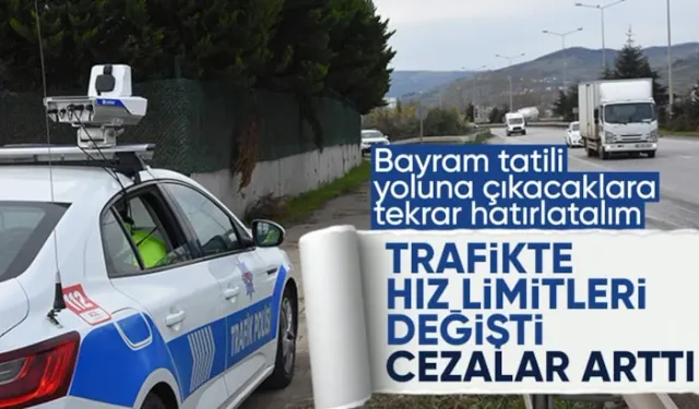 Bayram trafiğinde sürücüler dikkat: Yeni cezalar yürürlükte