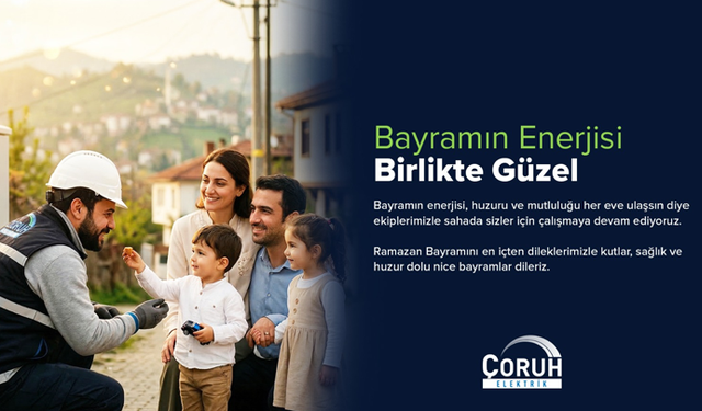 Çoruh reklam mesajı