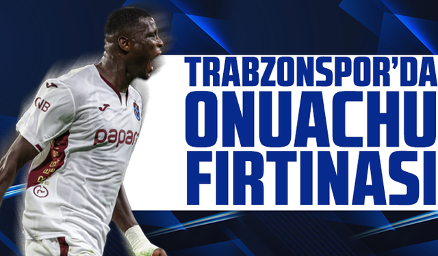 Trabzonspor'da Paul Onuachu'dan büyük başarı!