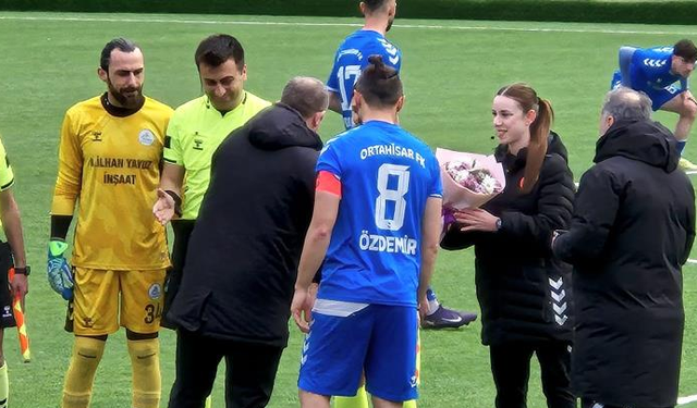 Trabzon’da kadın hakemlere 8 Mart jesti