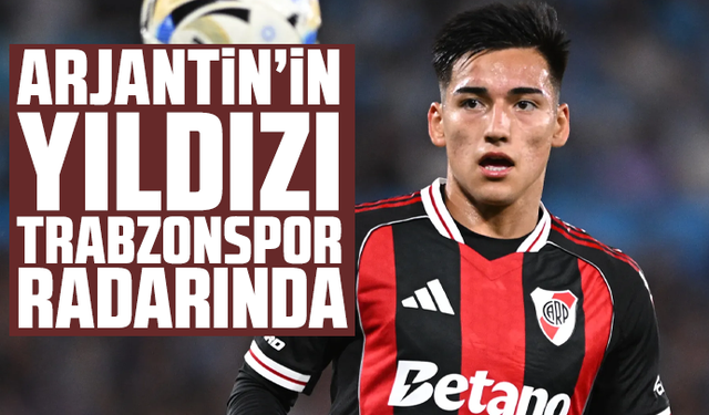 Arjantin’in Yıldızı Trabzonspor Radarında